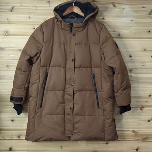 Arctic Expedition Jacket Womens 1X Brown Down Filled Puffer